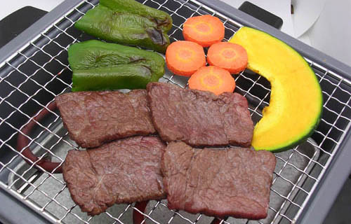 家庭用電気コンロ 卓上コンロ 脂取り専用トレイ付 焼き肉網焼き器 干物焼き器 電気網焼き器 網付き -  aimcube（エイムキューブ）-インテリア・家具・雑貨・ハンドメイド作品