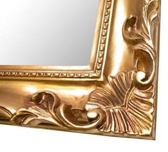 イタリア製ゴールドフレームミラー,壁掛けミラー 鏡,姿見,ルームミラー ...