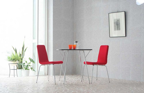 折りたたみ式ニーダイニングテーブル／全2色 SHAMIDOフォールディング