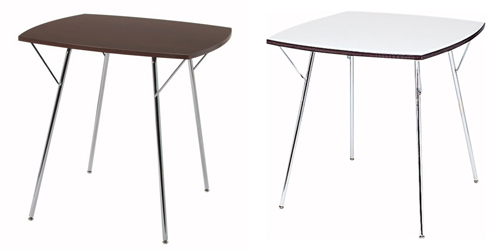 折りたたみ式ニーダイニングテーブル／全2色 SHAMIDOフォールディング