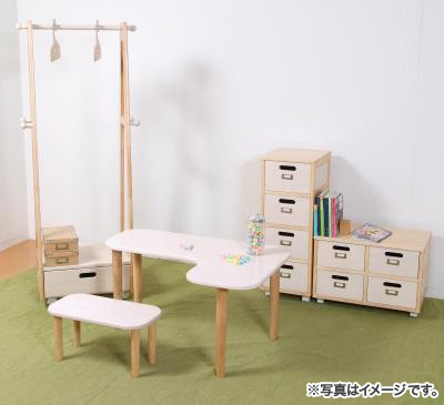 かわいい子ども用ハンガー ポールハンガー キッズハンガー ハンガーラック 洋服ハンガー 高さ130cm Aimcube エイムキューブ インテリア 家具 雑貨 ハンドメイド作品