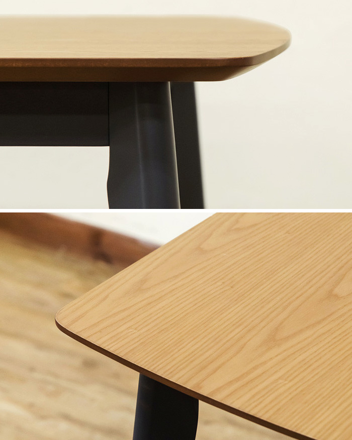 北欧風 シンプル ダイニングテーブル 幅75cm 奥行75cm 食卓 作業台 角 